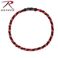 Red/Black Paracord Necklace